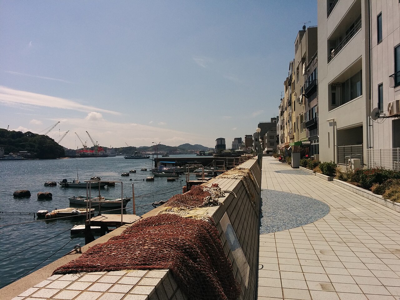 Onomichi waterfront correctly identified by the production location model