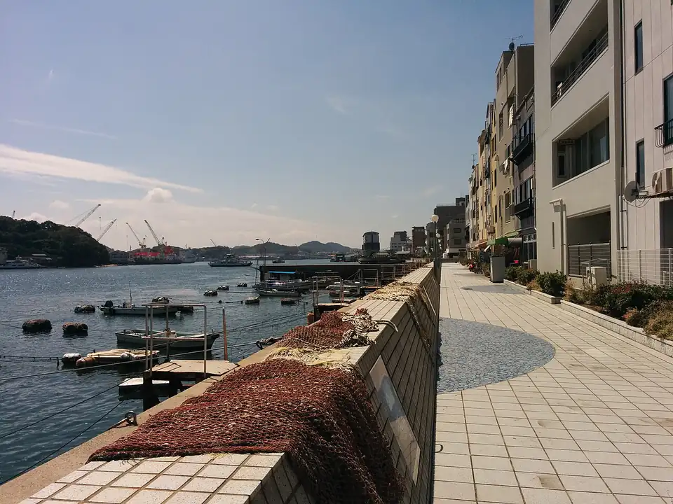 Onomichi waterfront correctly identified by the production location model
