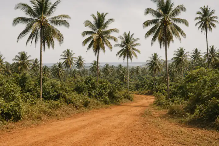Vegetation and terrain clues that reveal where a photo was taken