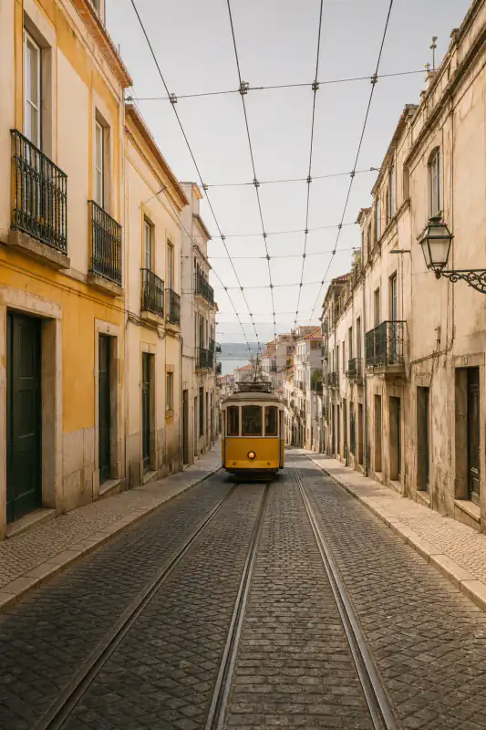 Messy Instagram screenshot auto-cropped to find the cafe locati0n in Lisbon